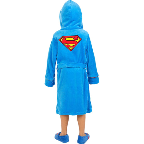 Bata de Superman para niños Espalda
