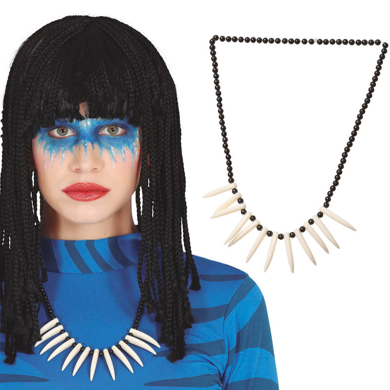 Collar con colmillos