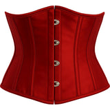 Corset Bajo Pecho Rojo para mujer Detalle