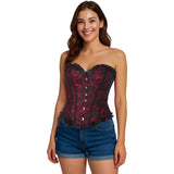 Corset Burdeos para mujer Bis