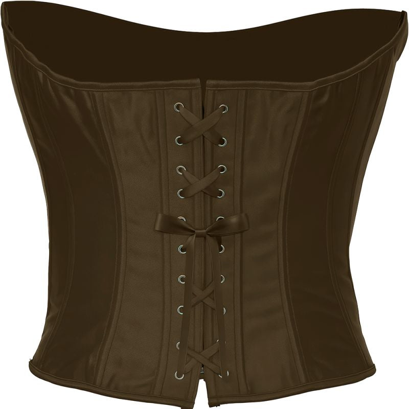 Corset Marron para mujer  Espalda