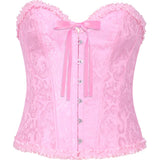 Corset Rosa para mujer Detalle