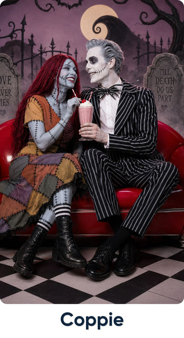 Costumi di coppia per carnevale e Halloween