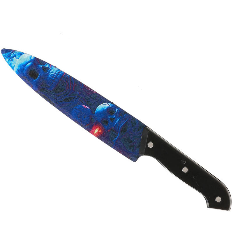 Cuchillo Asesino Esqueleto azul
