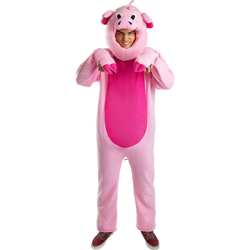 Carnevale Adulto Vestiti Carnevale Animali Fattoria Costume Maiale