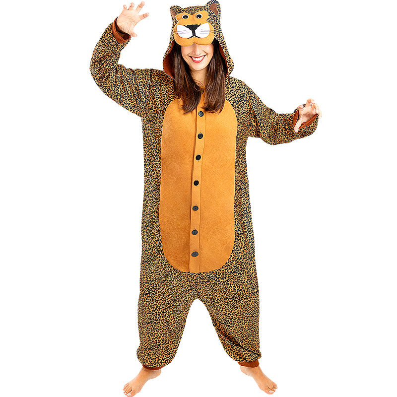 Pigiama Intero Donna Onesie Animali - Tuta Pelosa Con Cappuccio, Per Natale E Serate In Casa