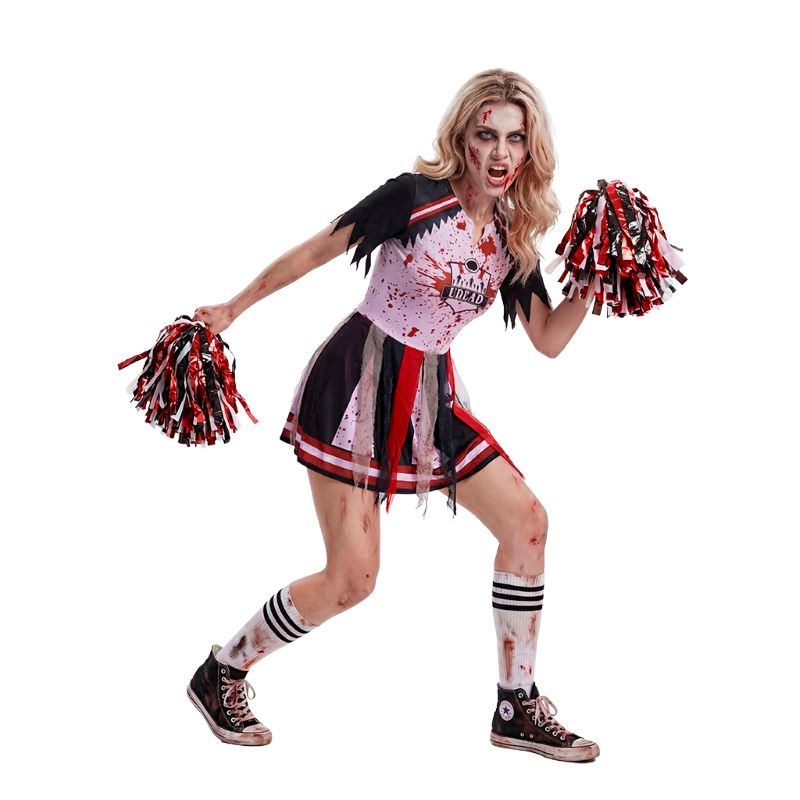 Disfraz de Animadora Zombie Infectada para mujer Perfil