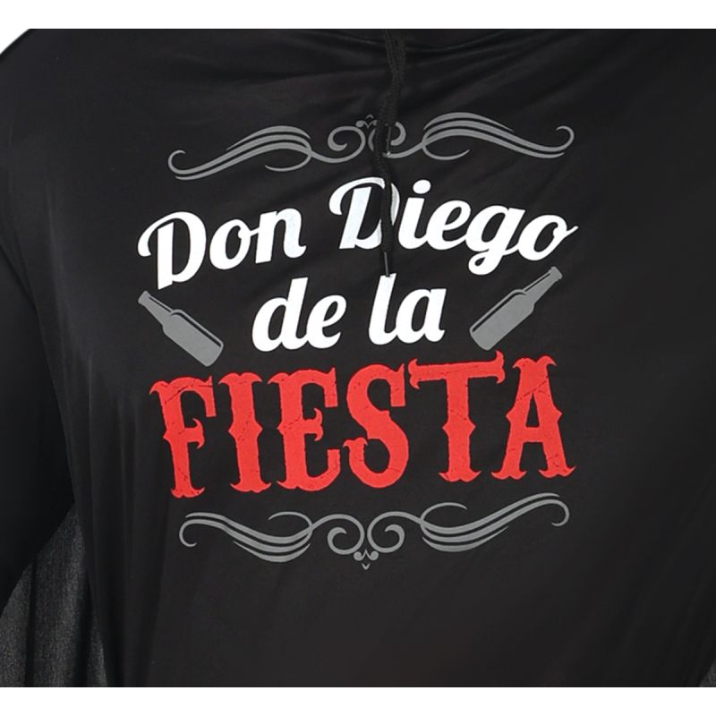Disfraz de Bandido Don Diego de la Fiesta para hombre Detalle