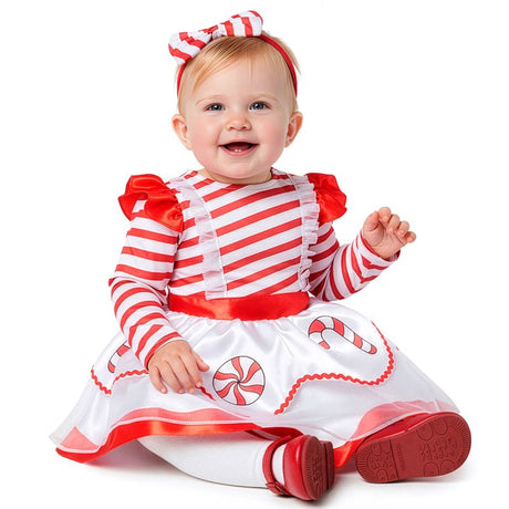 Disfraz de Bastón de Caramelo para bebé