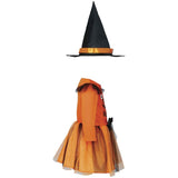 Disfraz de Brujita Calabaza Halloween para bebé Perfil