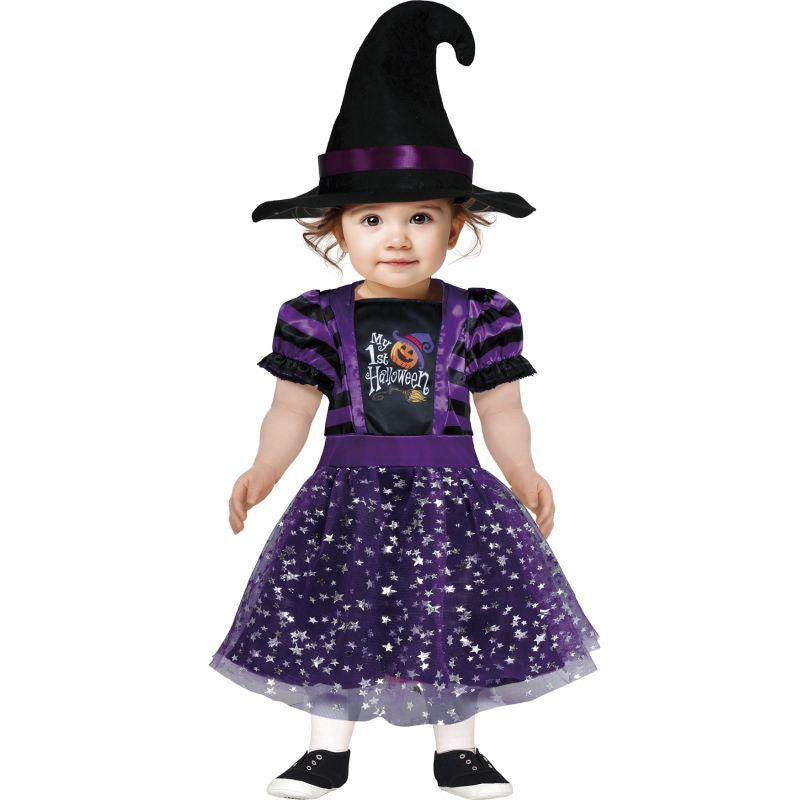 Disfraz de Brujita Halloween para bebé