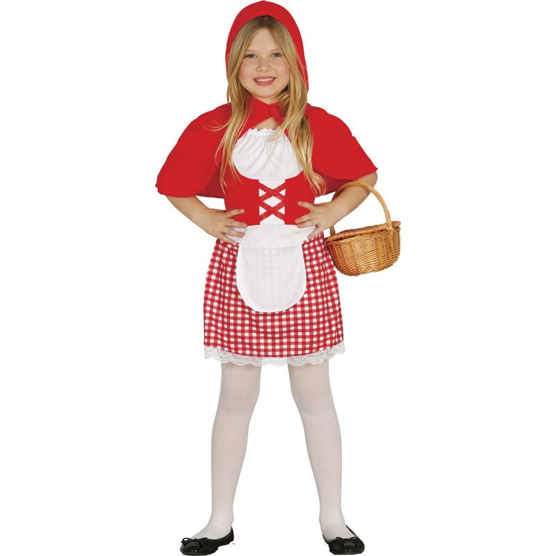 Disfraz de Caperucita Roja Clásica para niña