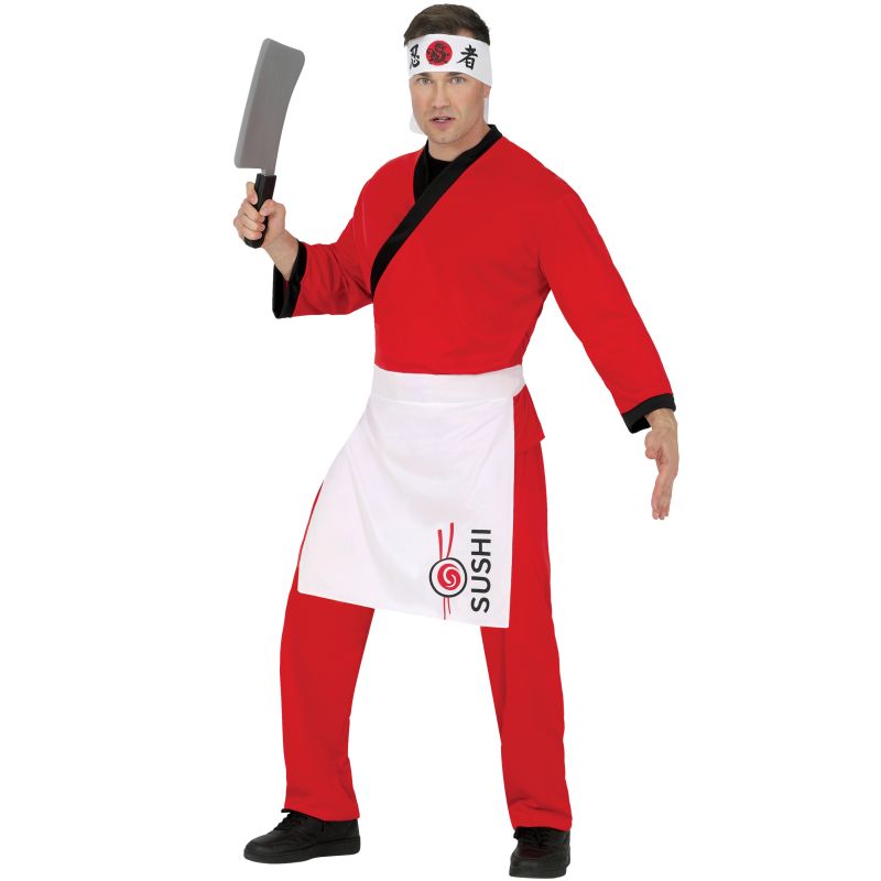 Disfraz de Chef Sushi para hombre