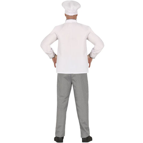 Disfraz de Cocinero Chef para hombre Espalda