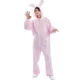 Disfraz de Conejo Rosa de Cuento adulto unisex Hombre
