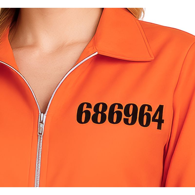 Costume da Detenuta arancione per donna