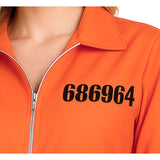Costume da Detenuta arancione per donna