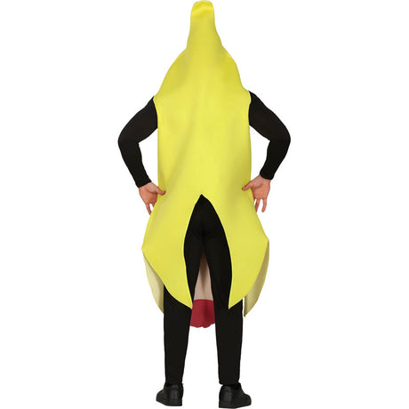 Disfraz de Banana marrana para hombre espalda