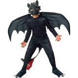 Disfraz de Dragón Desdentado Night Fury para niño