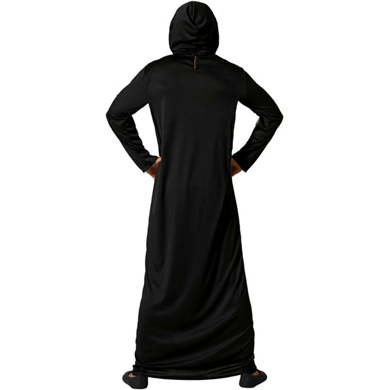 Disfraz de Esqueleto Fosforescente para hombre Espalda