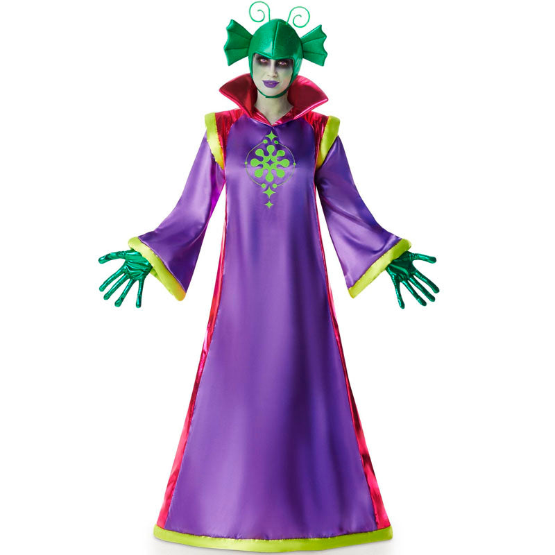 Disfraz de Extraterrestre morado para mujer