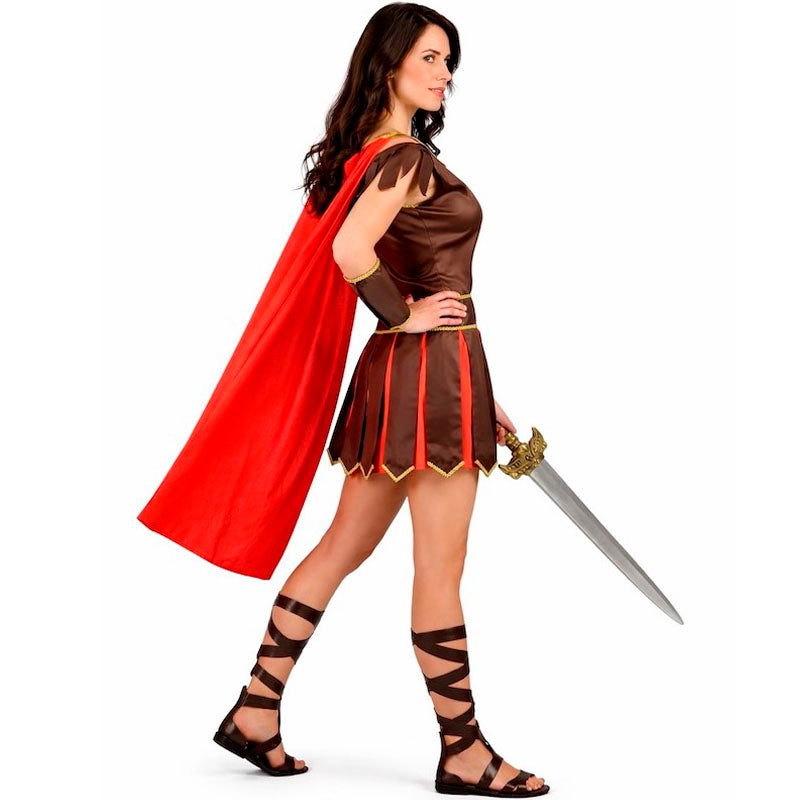 Disfraz de Guerrera Romana para mujer perfil