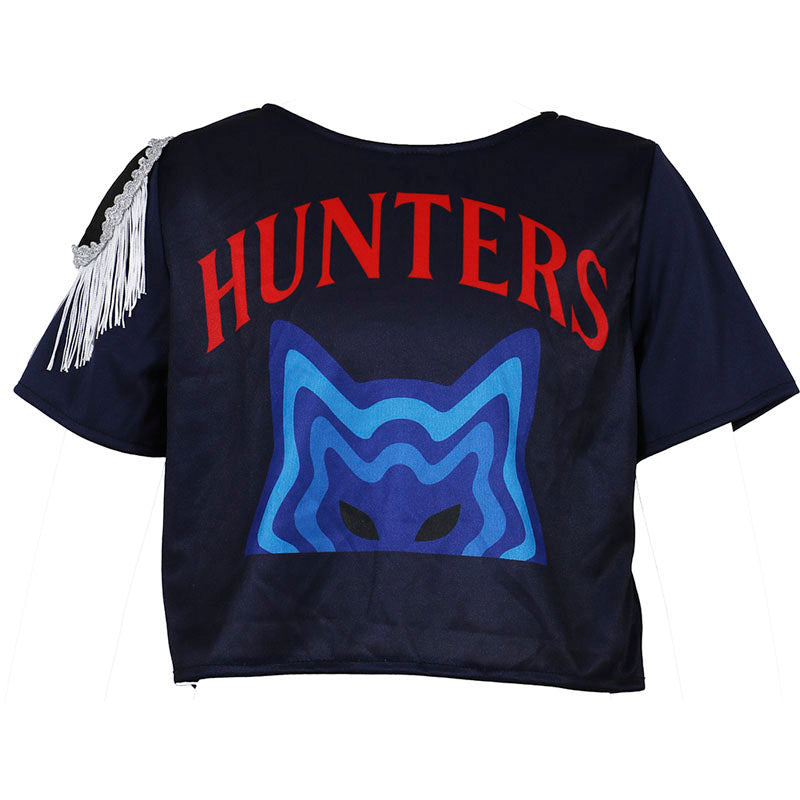 Disfraz de K-pop Hunter para mujer Pieza uno