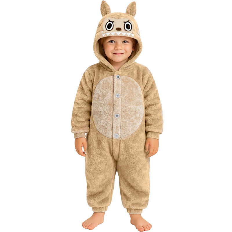Disfraz de Labubu beige infantil