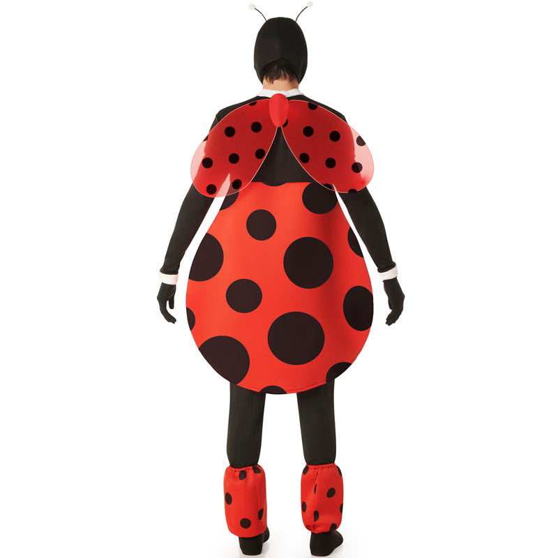 Disfraz de Mariquita rechoncha para hombre Espalda