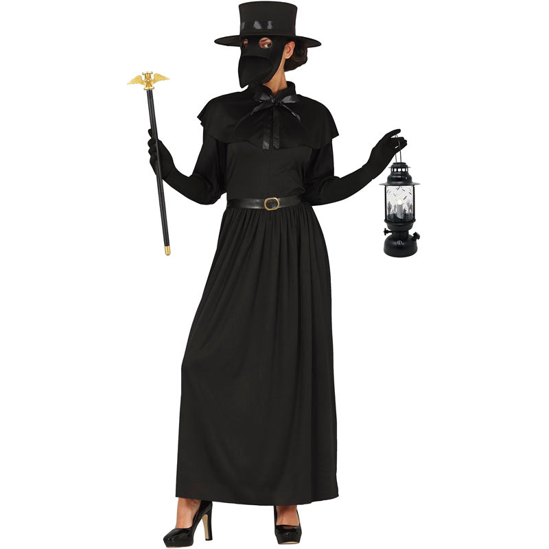 Costume Da Medico Della Peste Standard Per Adulti, Bristol Novelty AF109STD, Maglietta Gialla E Pantaloncini Rossi, Per Feste E Addio Al Celibato - 3