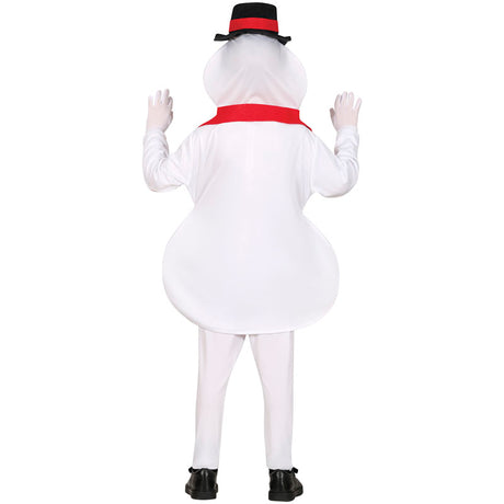 Disfraz de Muñeco de nieve clásico infantil Espalda