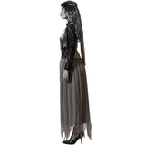 Disfraz de Novia zombie gris para mujer Perfil