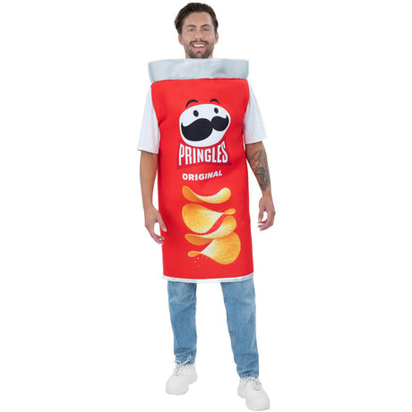 Disfraz de Patatas Pringles adulto unisex