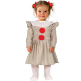 Disfraz de Payasa loca para bebé