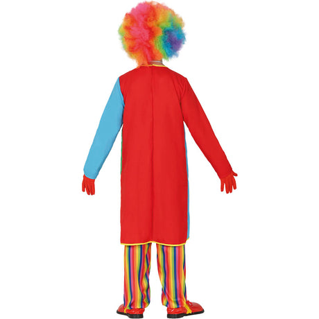 Disfraz de Payaso Flowy para hombre Espalda