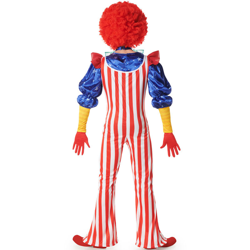 Disfraz de Payaso americano para hombre Espalda