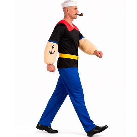 Disfraz de Popeye Marinero para adulto perfil