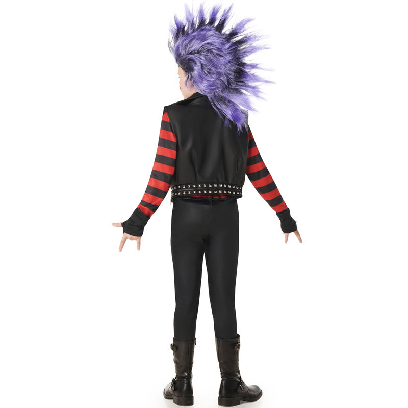 Disfraz de Punky rock infantil Espalda