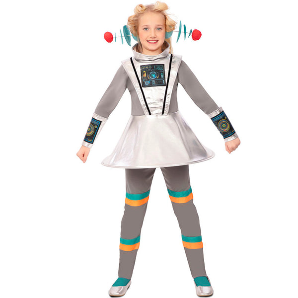 619359 Costume di carnevale Aiutante giallo e blu da Bambino 3-12 anni