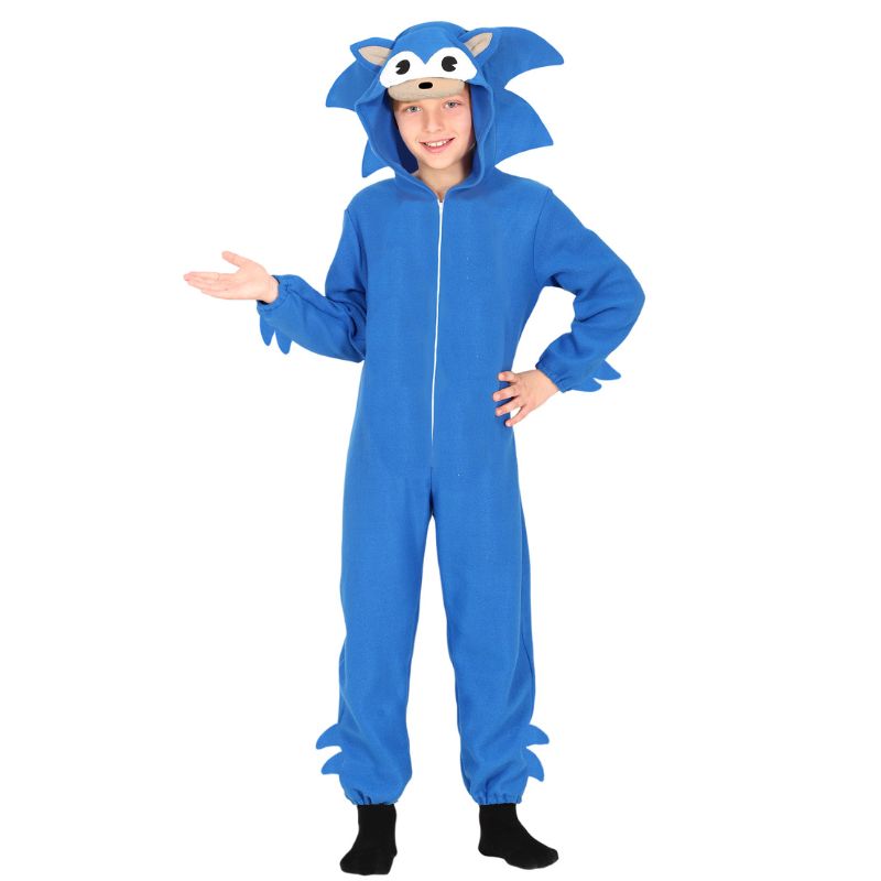 Disfraz de Sonic Kigurumi para niño