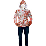 Disfraz de Sudadera Asesino sangriento para hombre
