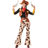 Disfraz de Vaquera Rancho fuerte para mujer