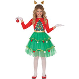 Disfraz de Árbol navidad con tul para niña