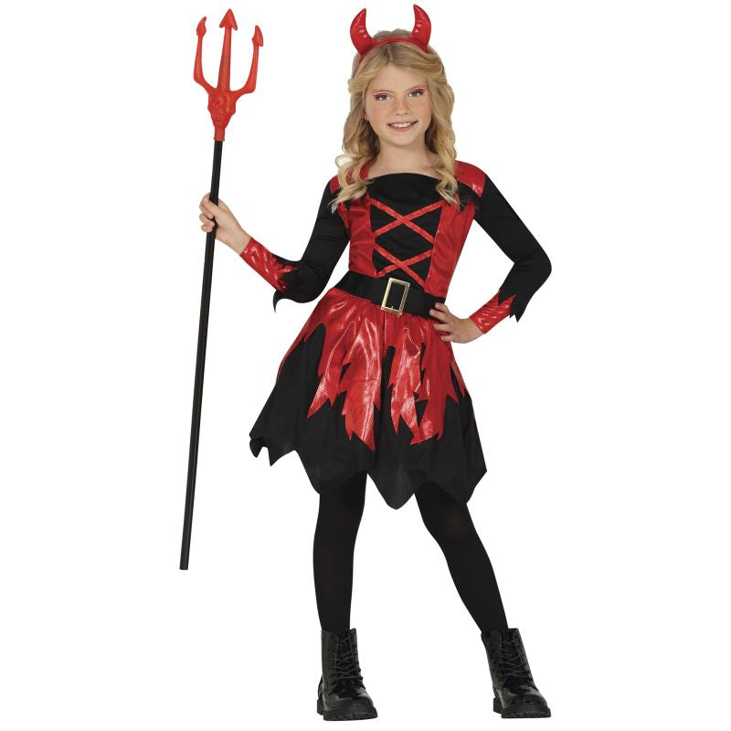 Disfraz de Demonia Chic para niña