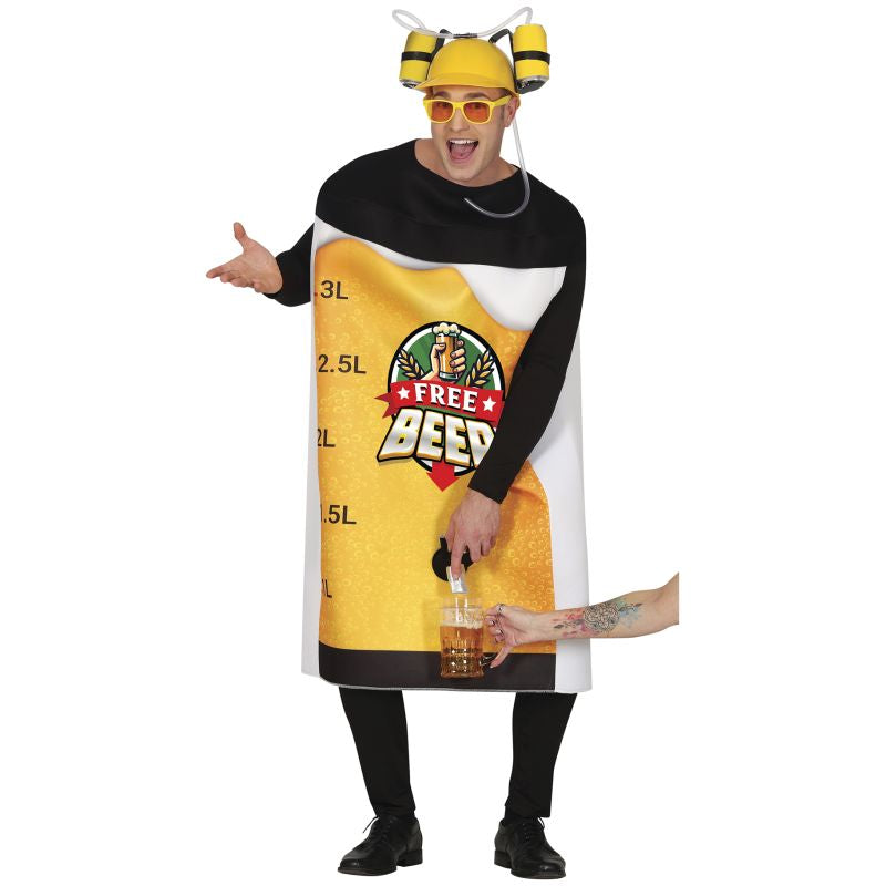 Disfraz de Dispensador de Cerveza para hombre Bis