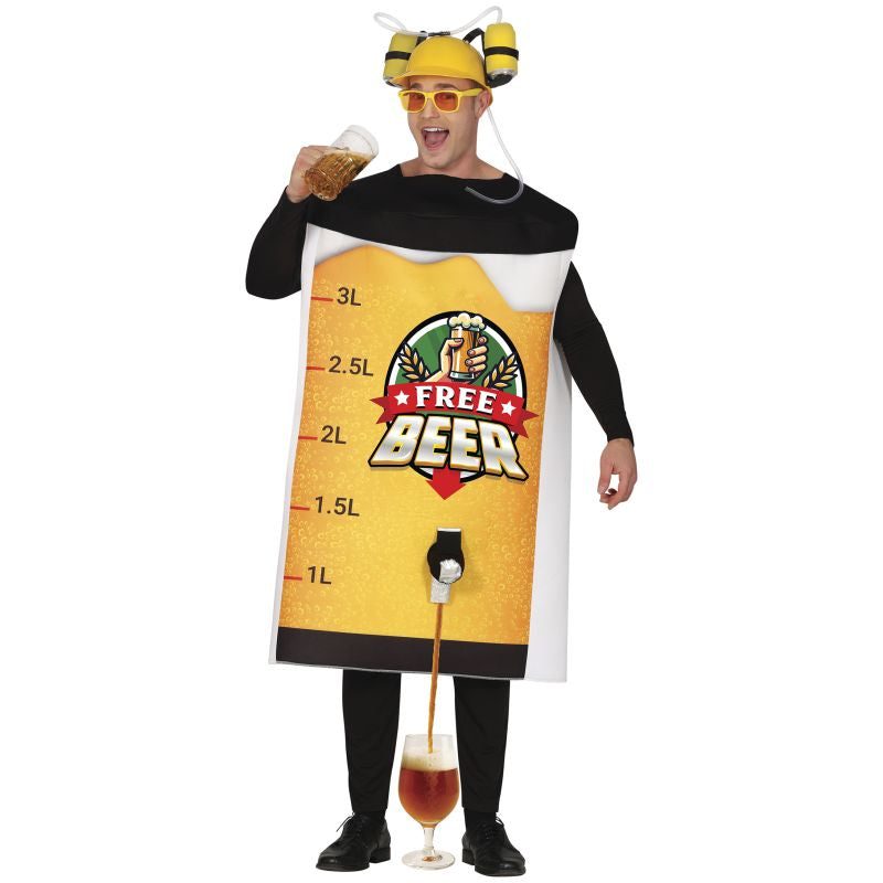 Disfraz de Dispensador de Cerveza para hombre