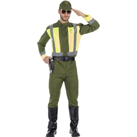Disfraz de Guardia Civil Tráfico para hombre