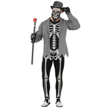 Disfraz de Hechicero Esqueleto para hombre