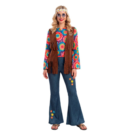 Disfraz de Hippie Chill para mujer
