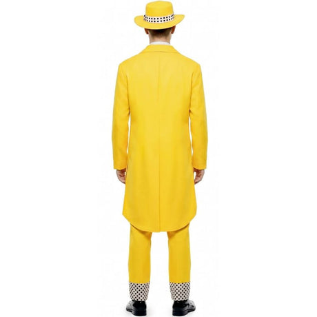 Disfraz de La Máscara - Jim Carrey amarillo para hombre Espalda
